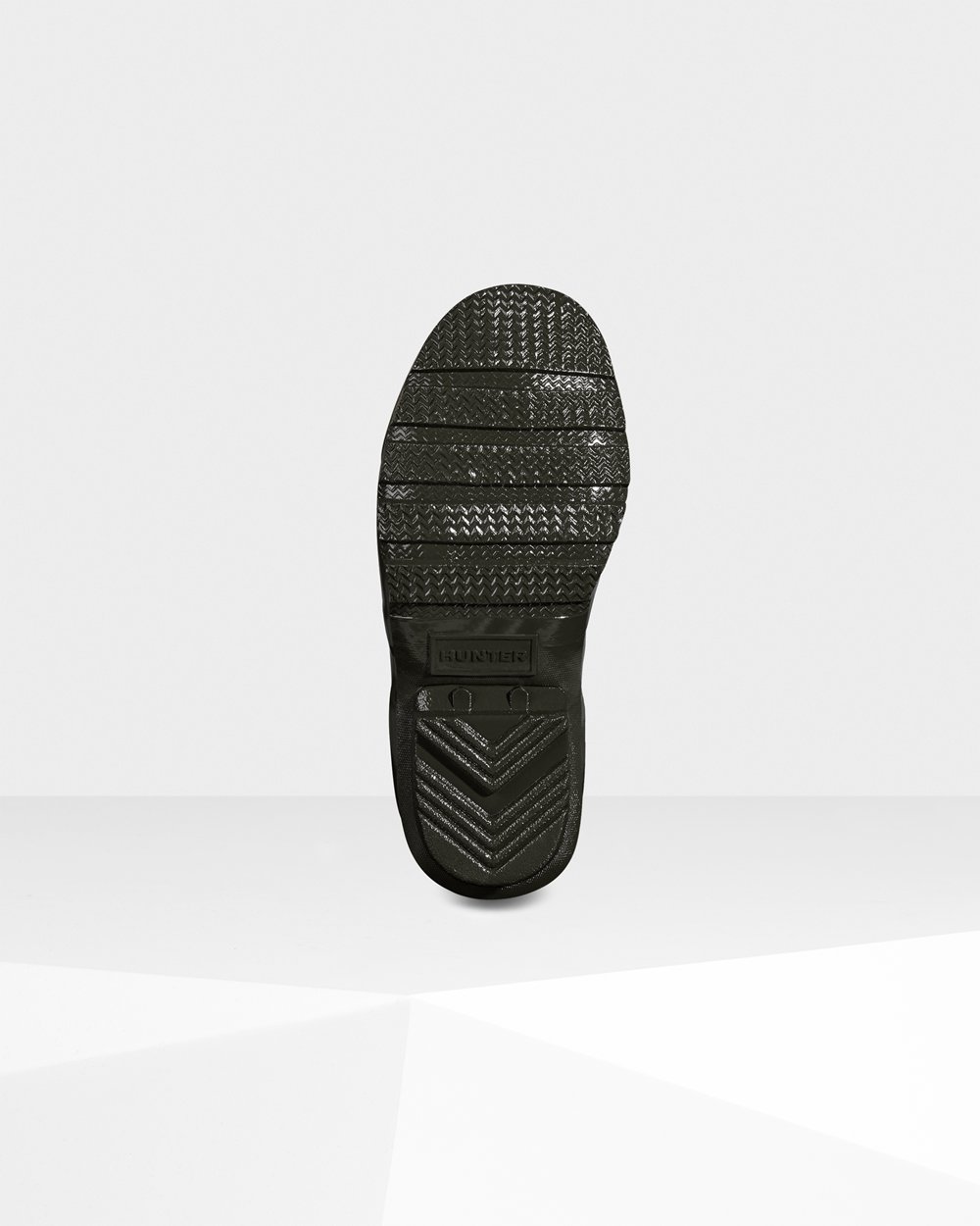 Gumowce Dziecięce - Hunter Original Duże Gloss - Ciemny Oliwkowe - TJVG-53871